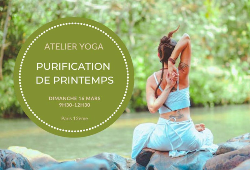 atelier yoga purification de Printemps